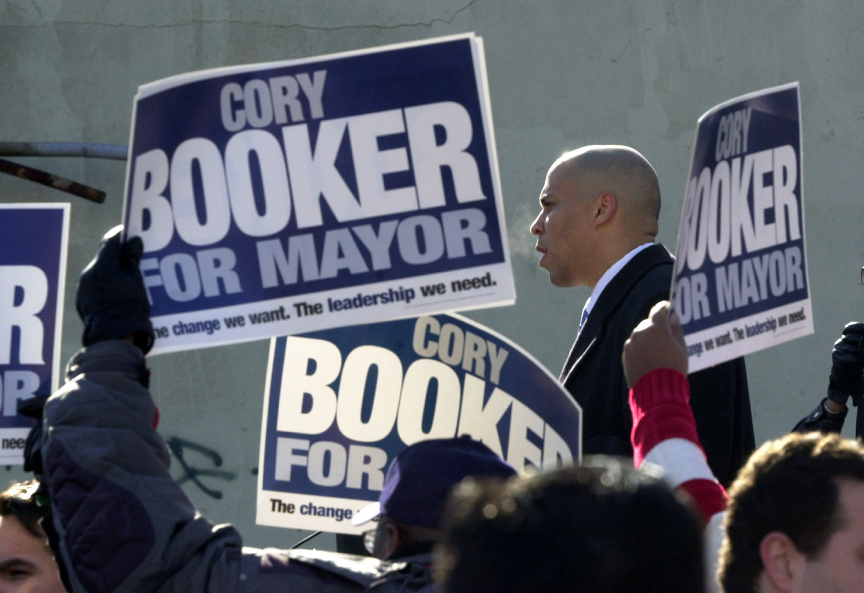 Cory Booker Signs