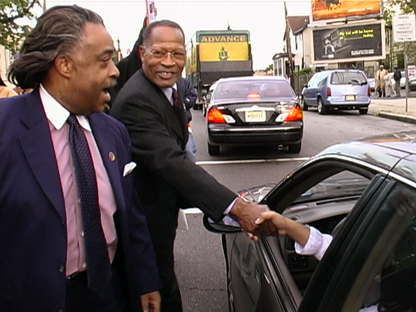 Sharpe James and Al Sharpton